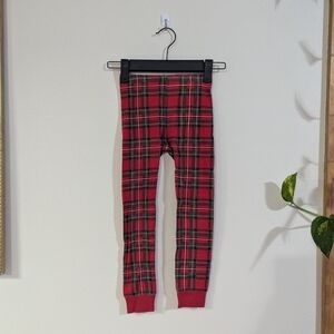 Red Holiday Plaid Pajama Pants
